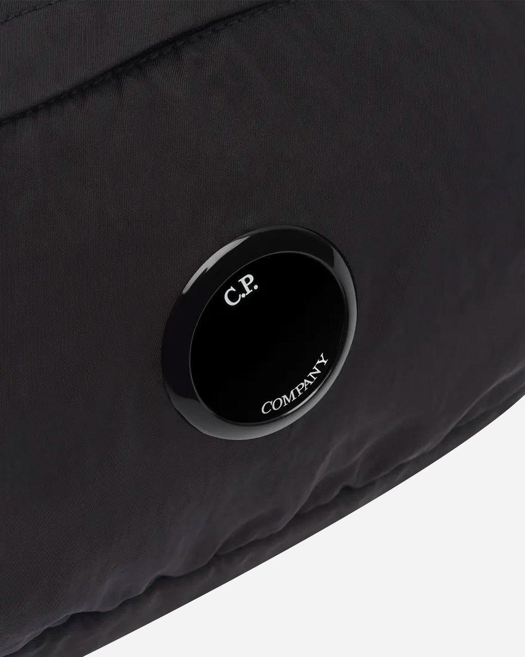 Sac à Bandoulière en Nylon Noir