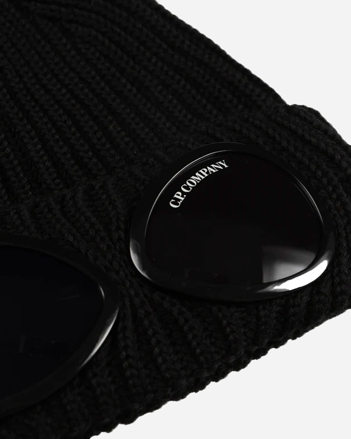 Bonnet Goggle en Laine Noir