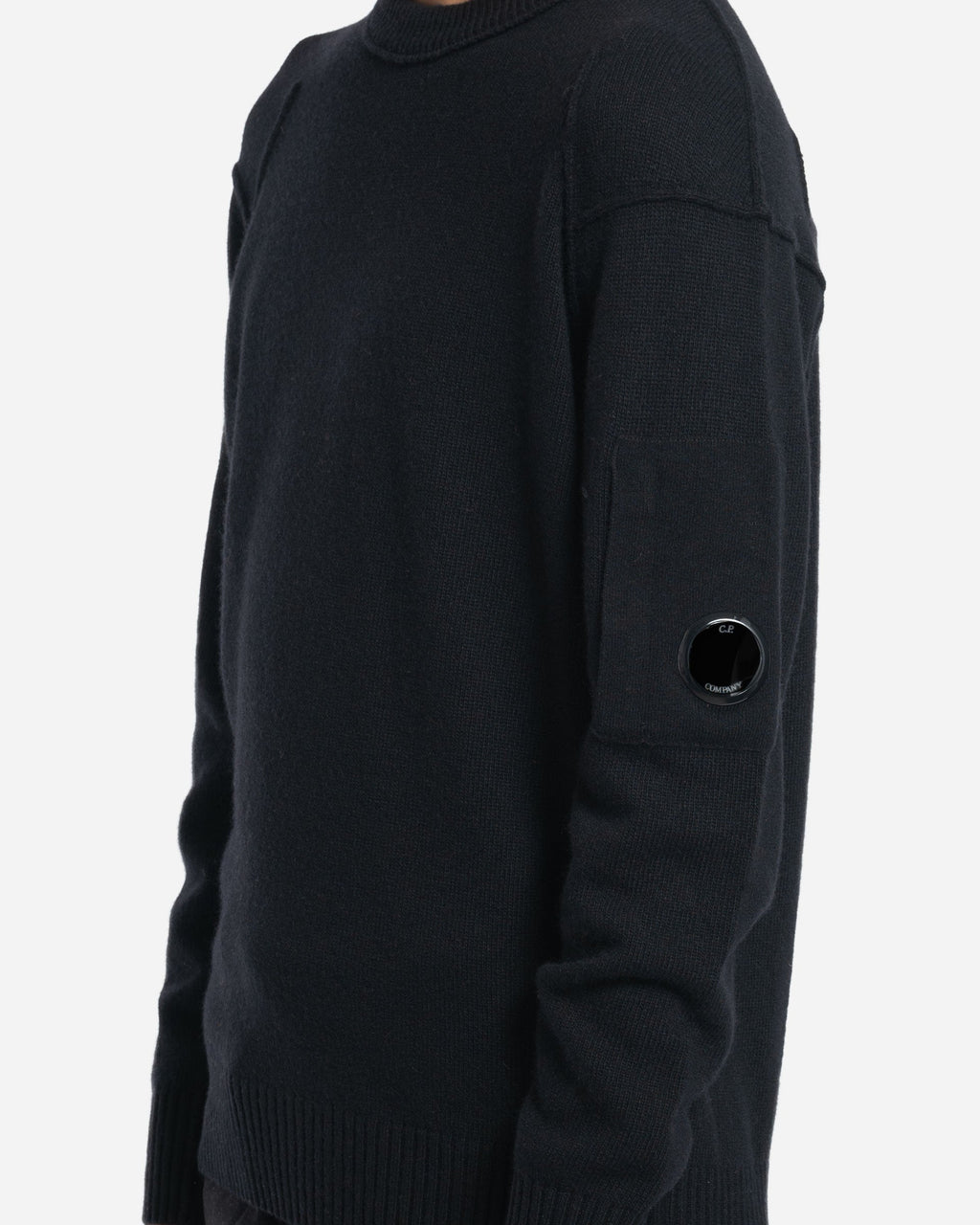 Pull à Col Ras du Cou en Laine Lambswool GRS