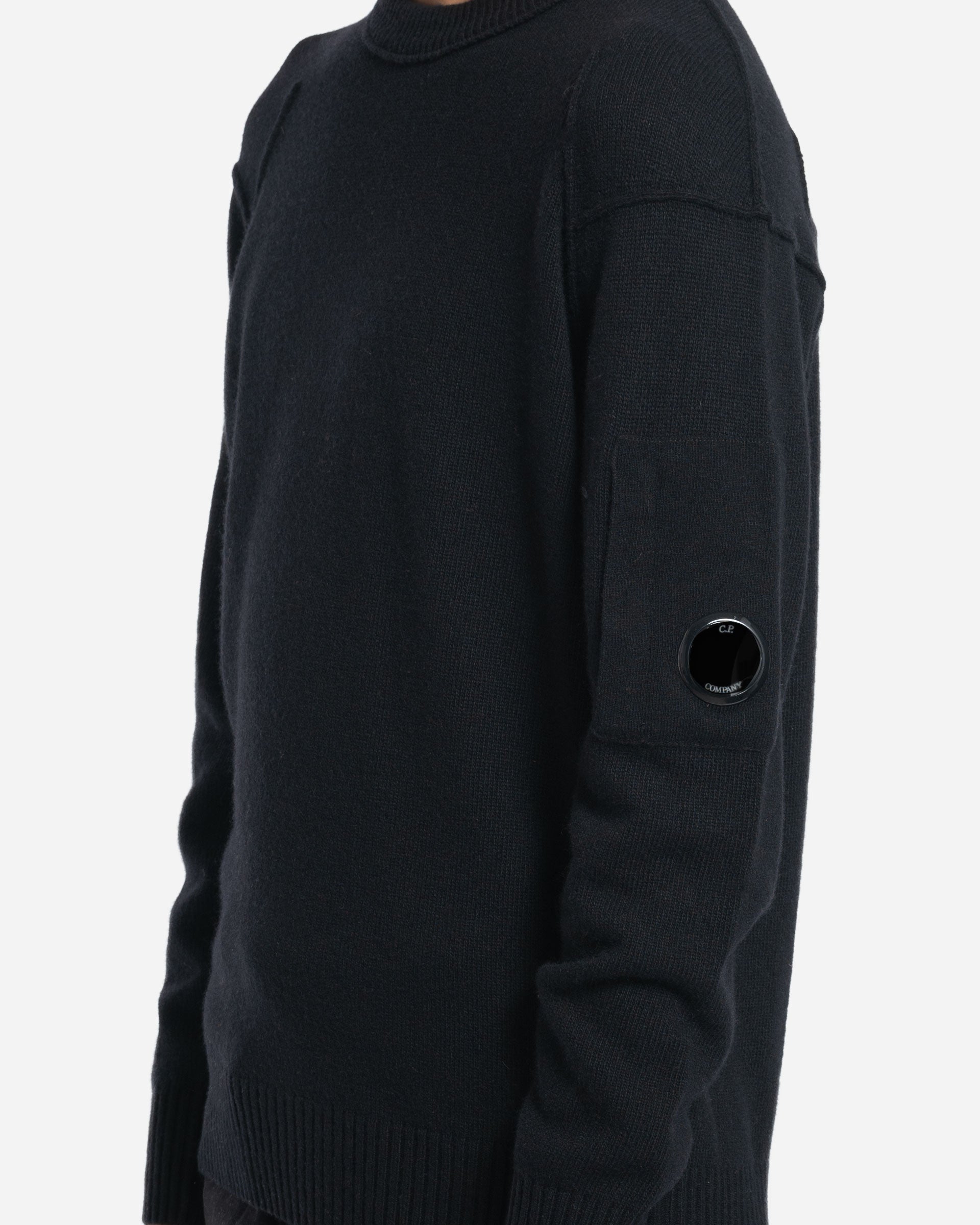 Pull à Col Ras du Cou en Laine Lambswool GRS