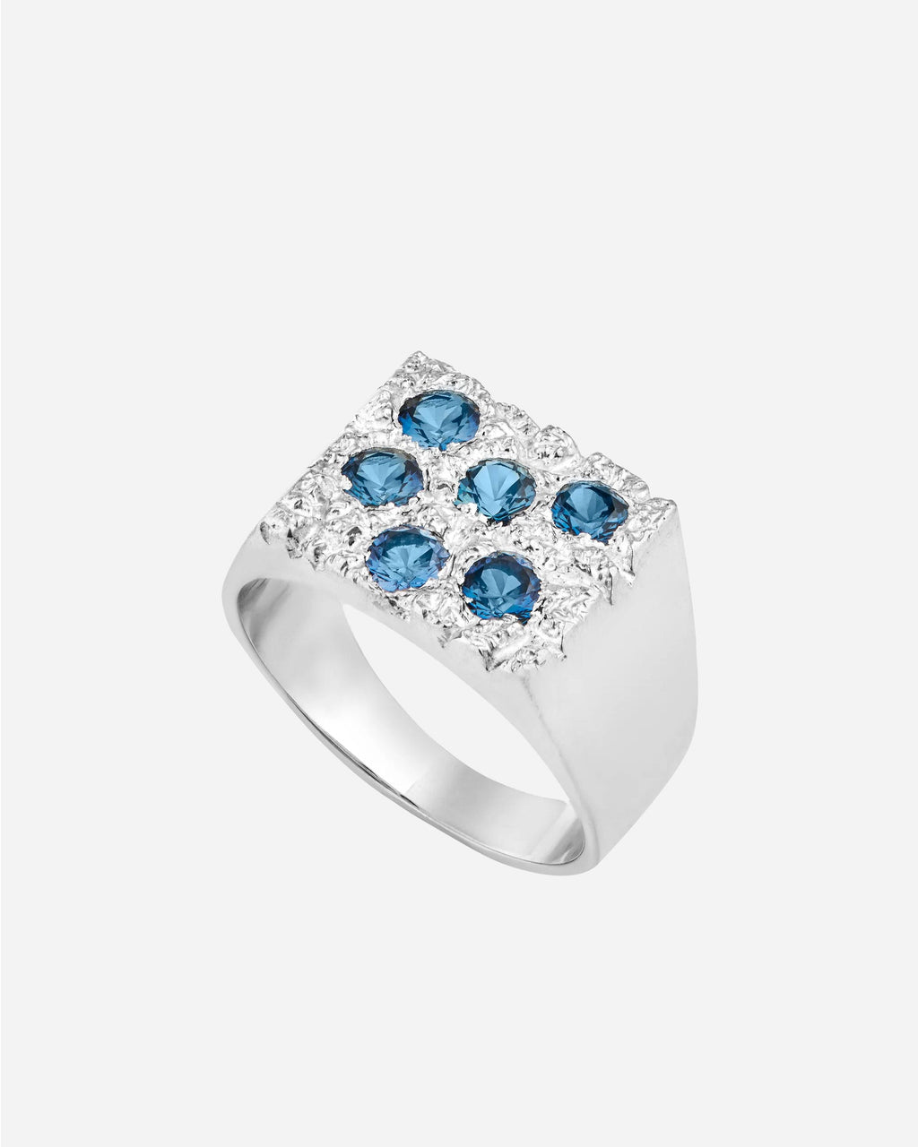 Chevalière Rose Garden en Argent