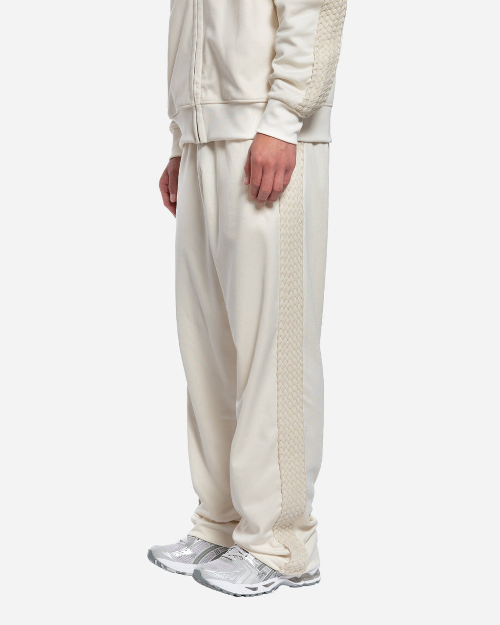 Pantalon à Détails Tressés