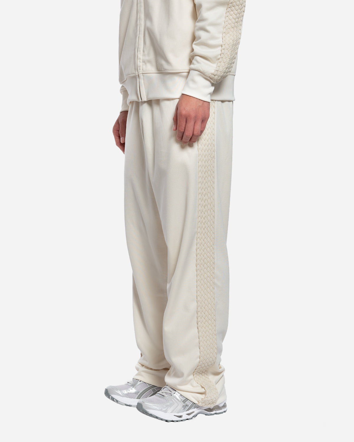 Pantalon à Détails Tressés