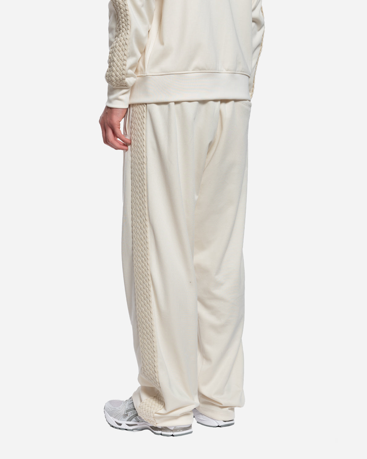 Pantalon à Détails Tressés