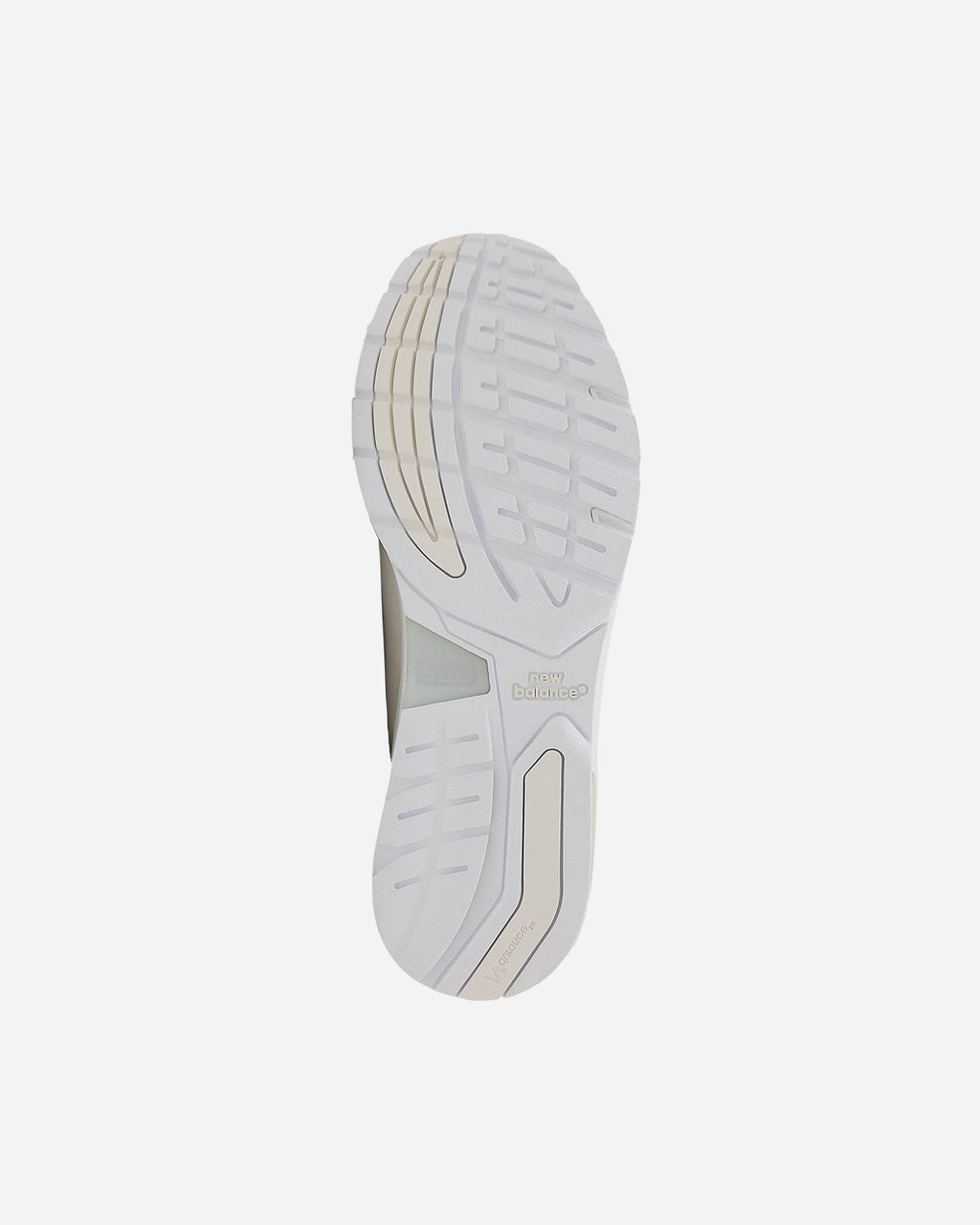 New Balance Made in USA 992 White Silver Metalic