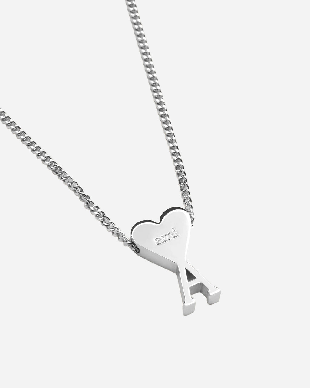 Collier Pendentif Argent Ami de Coeur En Laiton