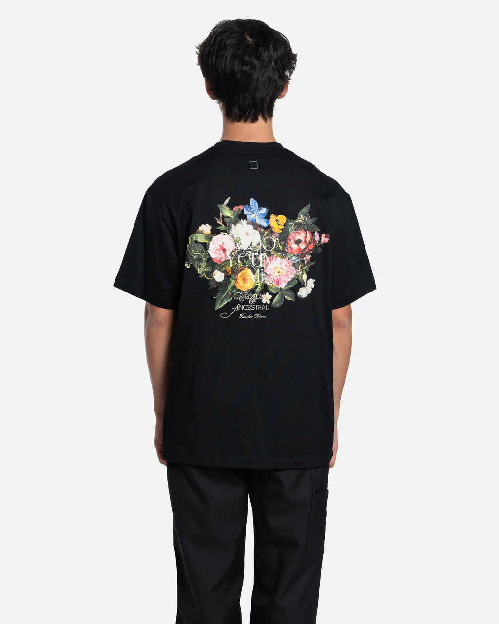 T-shirt avec Logo à Fleurs