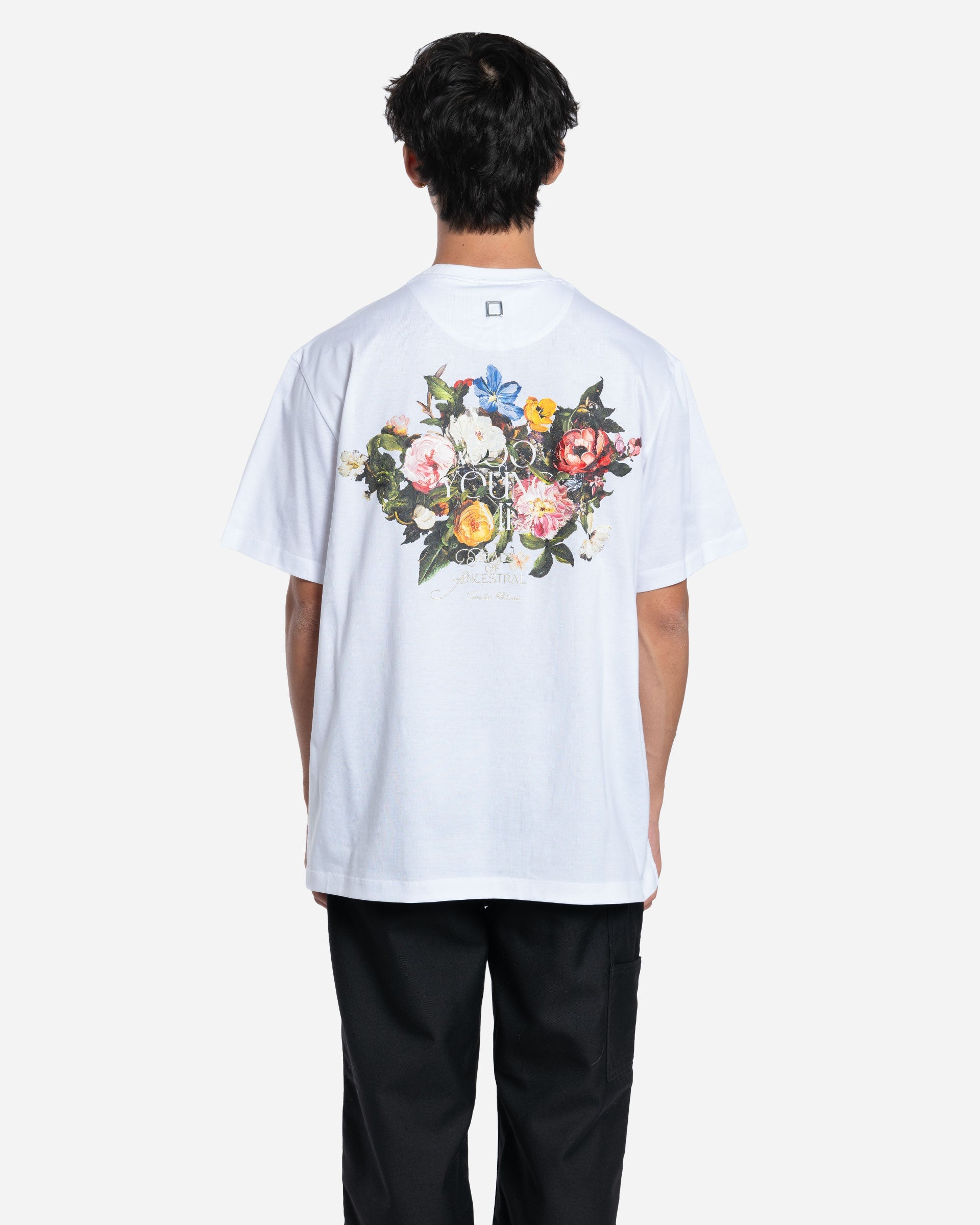 T-shirt avec Logo à Fleurs