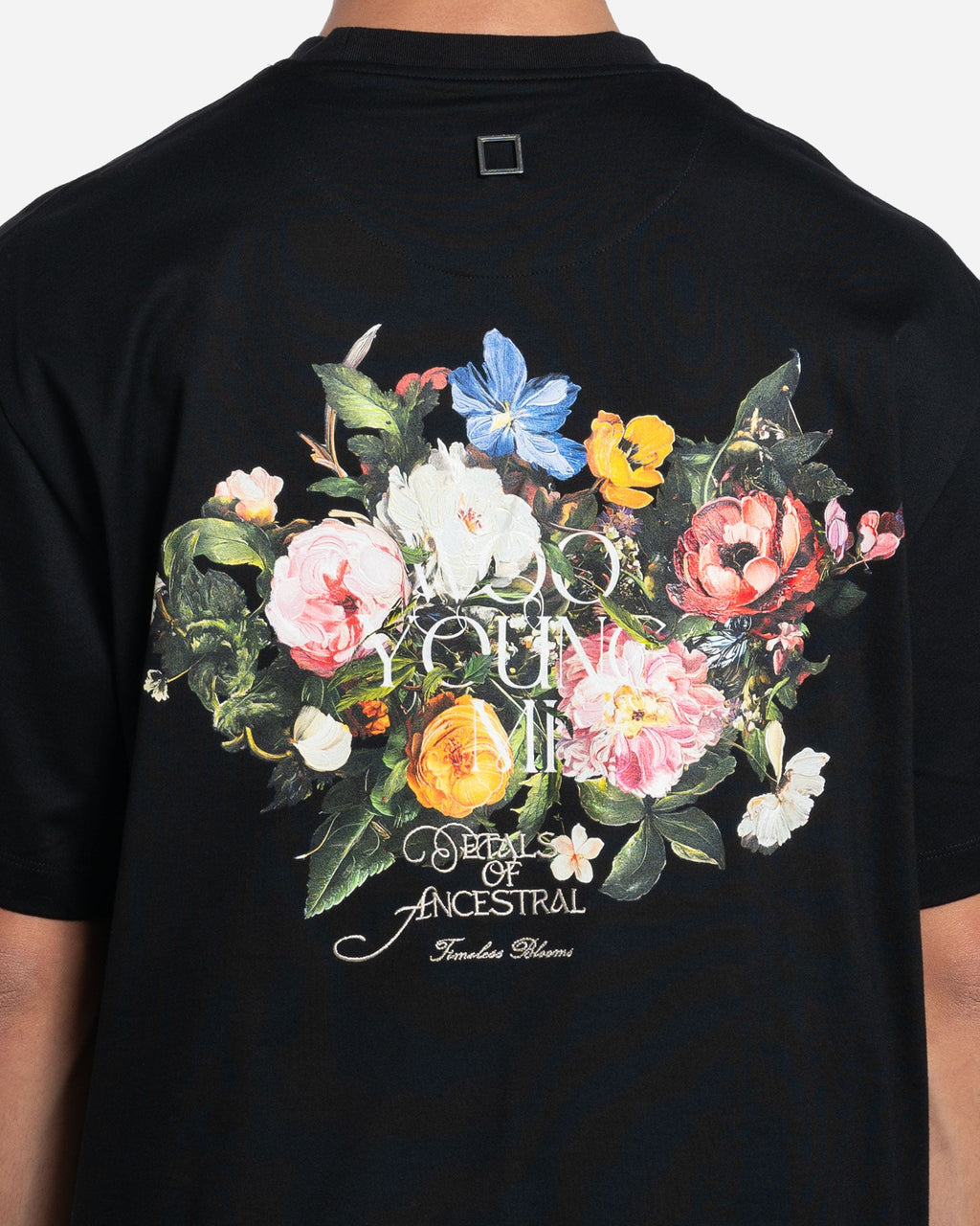 T-shirt avec Logo à Fleurs