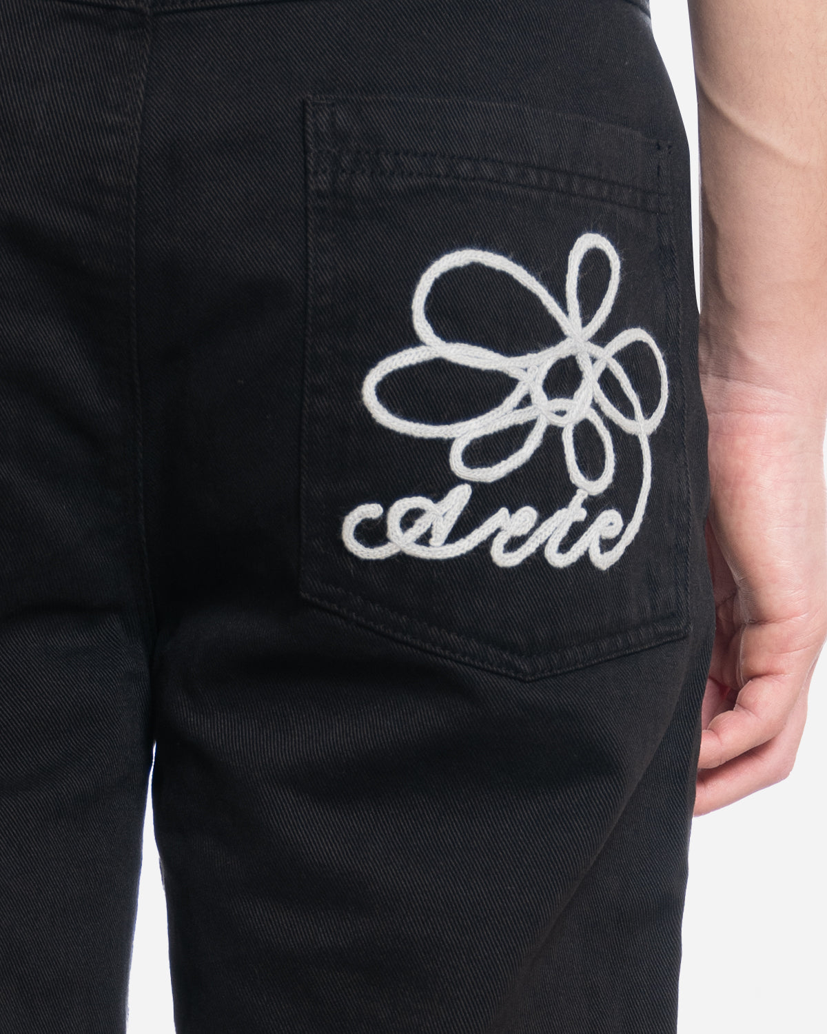 Pantalon à Poches Brodées