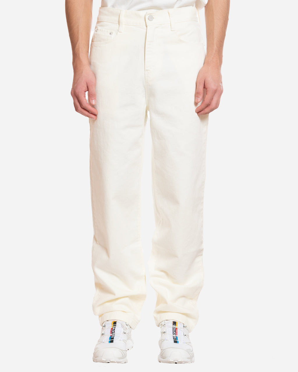 Pantalon à Poches Brodées