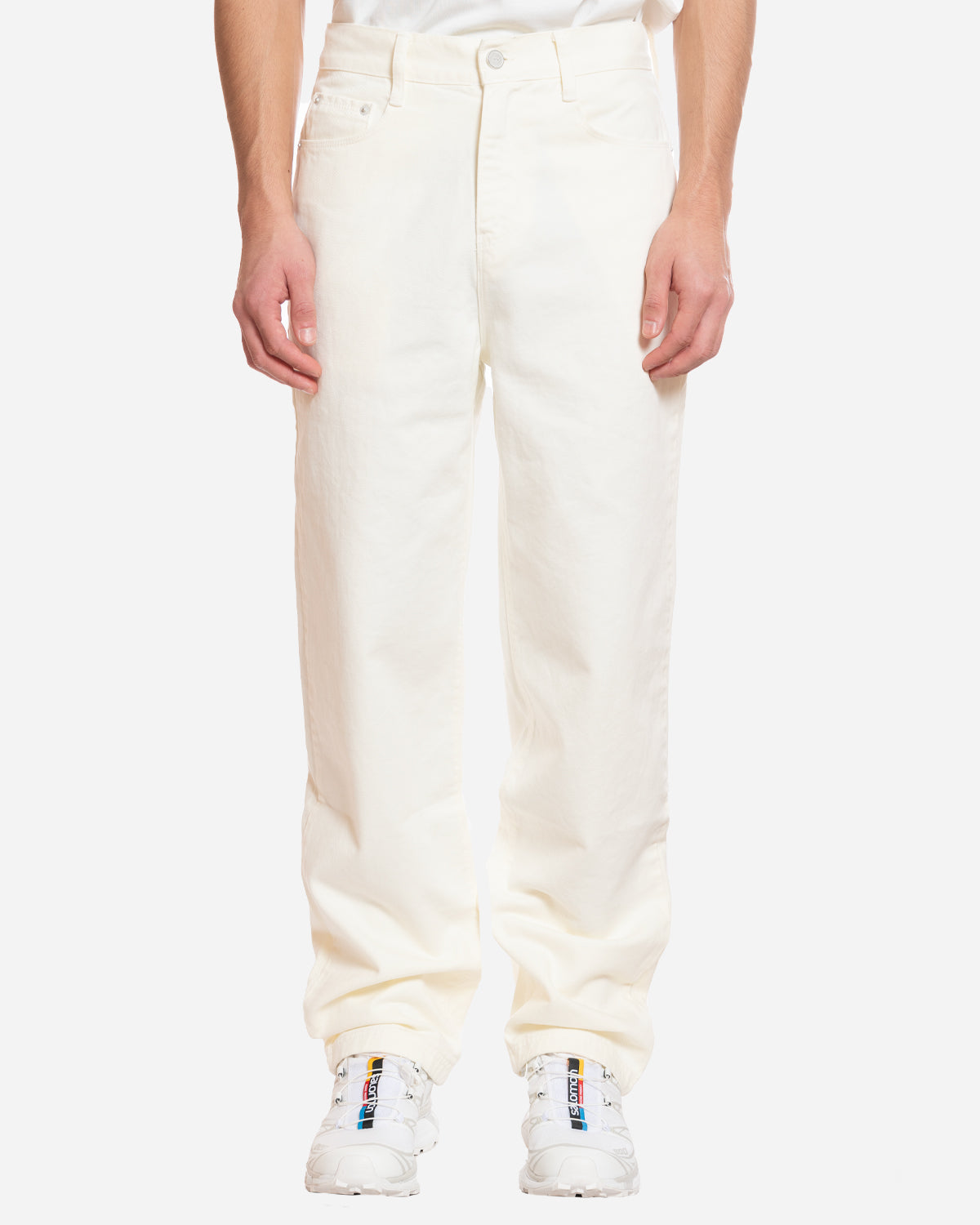 Pantalon à Poches Brodées